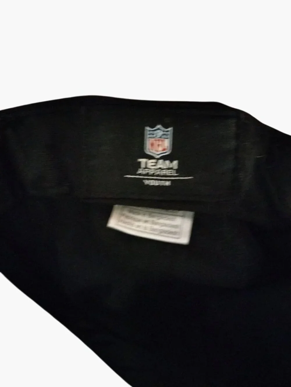 Detroit Lions Youth Cap Black Adjustable NFL Team Apparel Cotton